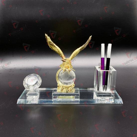 Bộ để bàn pha lê