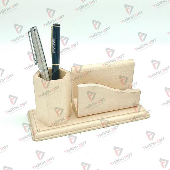 Bộ để bàn gỗ