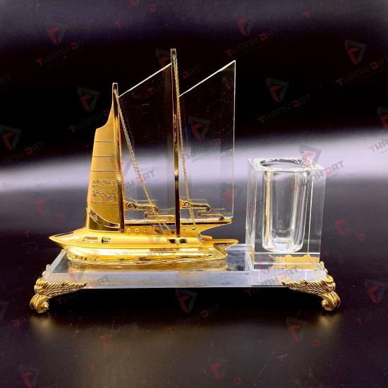 Bộ để bàn pha lê