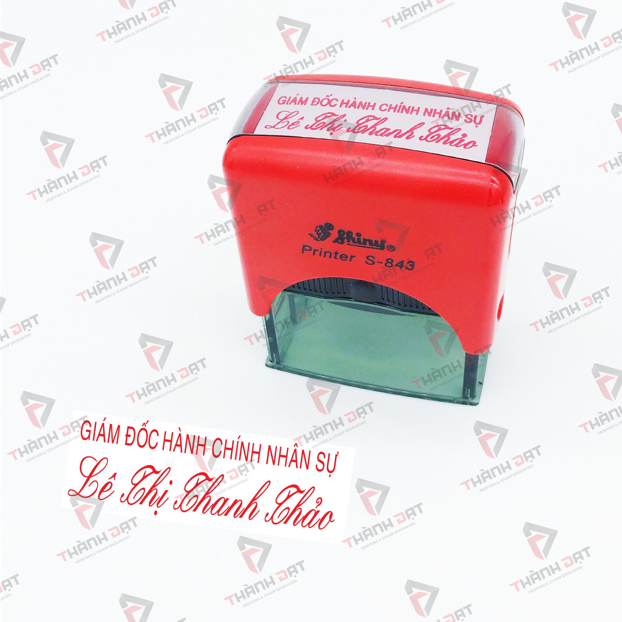 Dịch vụ khắc dấu chức danh chất lượng, giá tốt nhất hiện nay